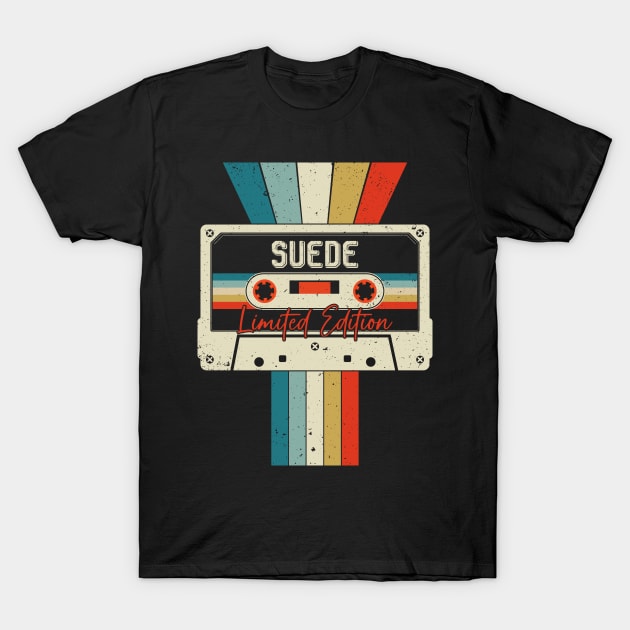 Graphic Suede Proud Name Cassette Tape Vintage Birthday Gifts T-Shirt by  Cat Tentacle